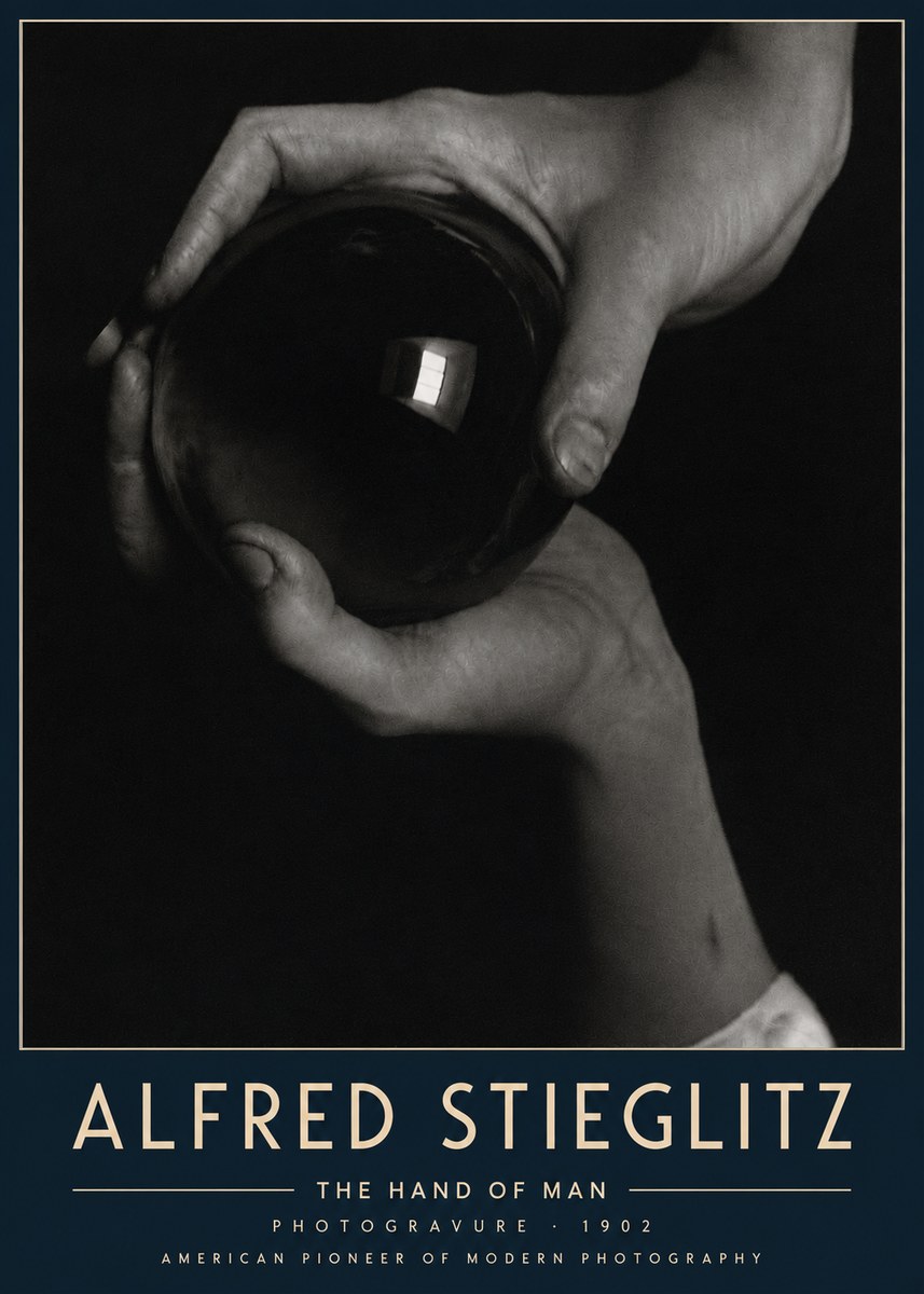 Alfred Stieglitz The Hand of Man II No3 - Plakát