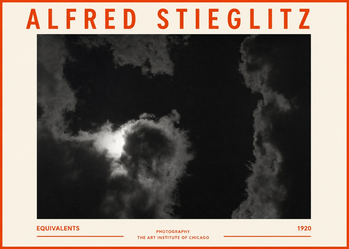 Alfred Stieglitz Equivalents V No2 - Plakát