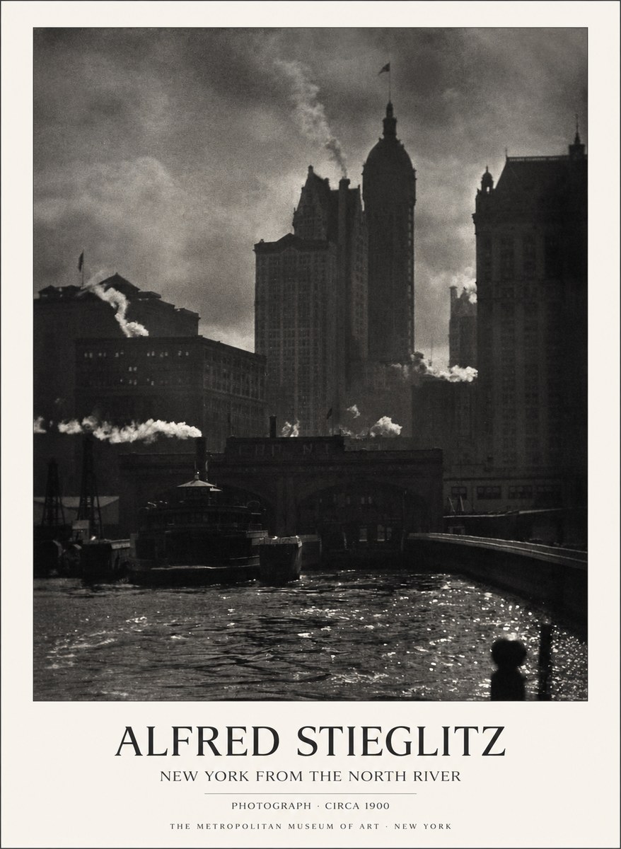 Alfred Stieglitz The City. New York No4 - Plakát