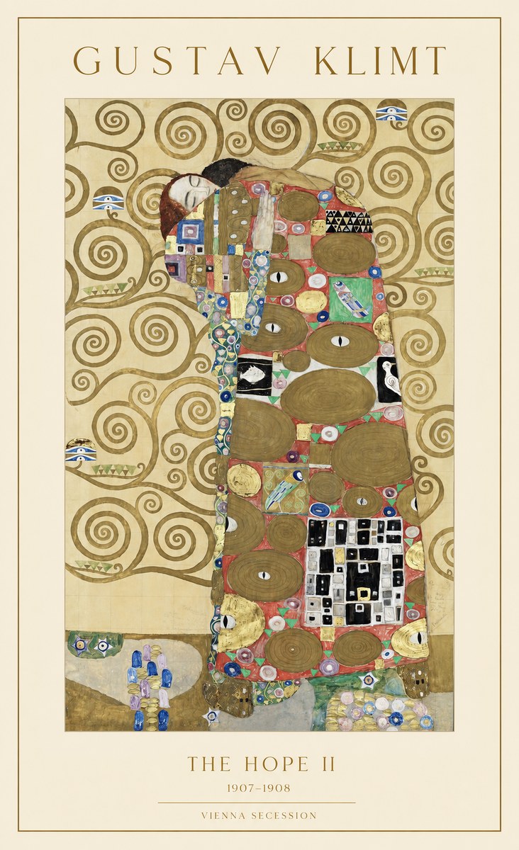 Klimt The Hope Ii No1 - Plakát