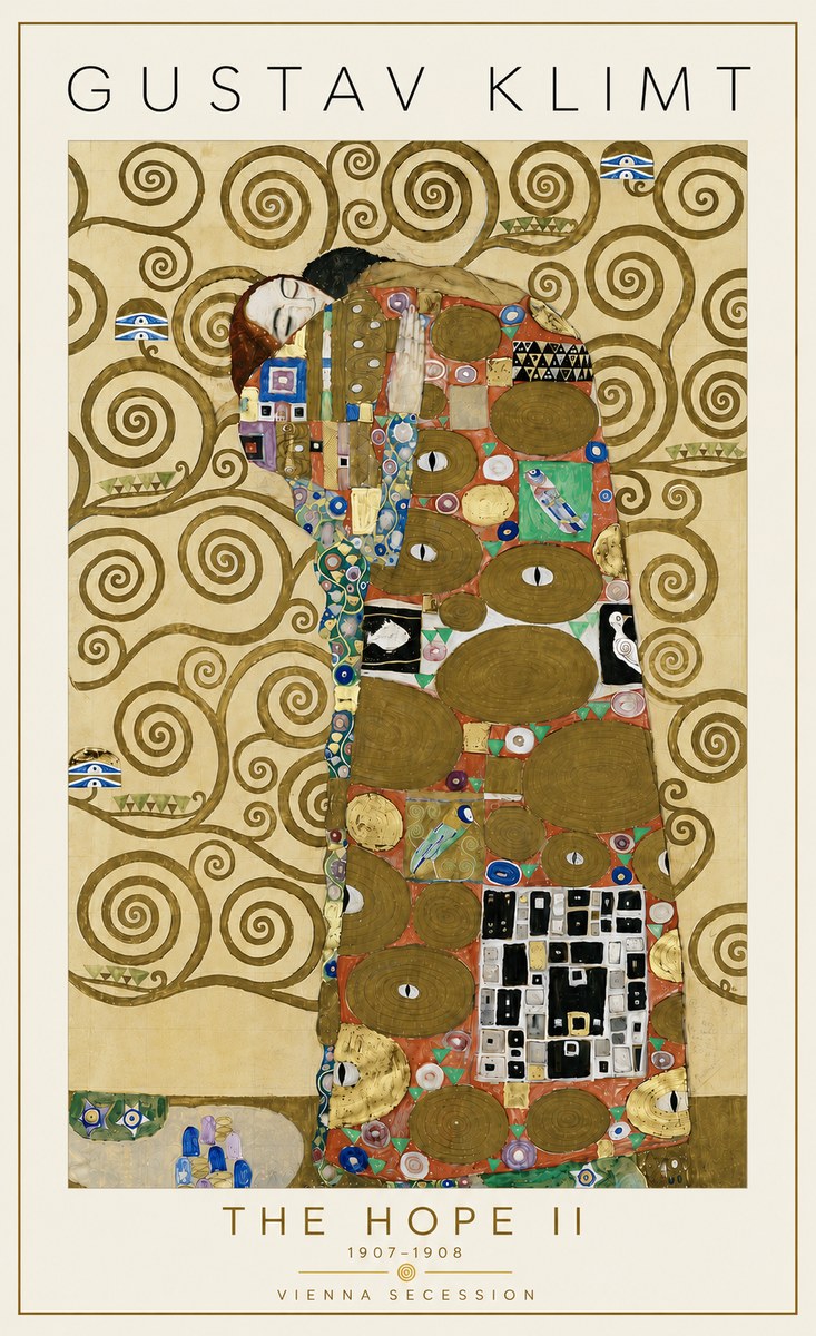 Klimt The Hope Ii No6 - Plakát
