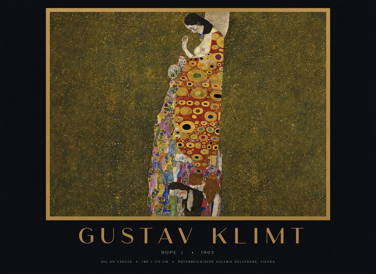 Klimt Hope I No2 - Plakát
