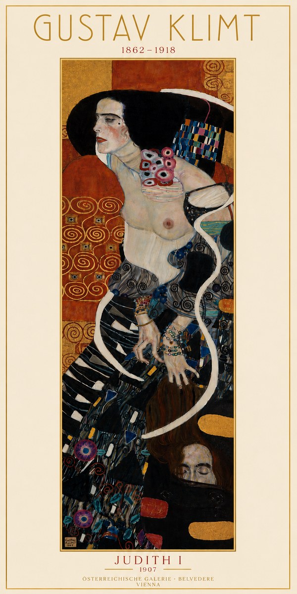 Klimt Judith I No4 - Plakát