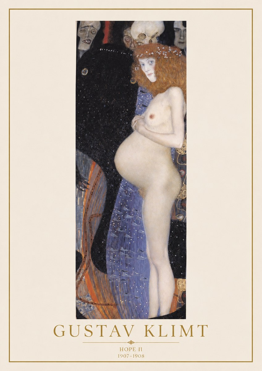 Klimt Hope Ii No1 - Plakát