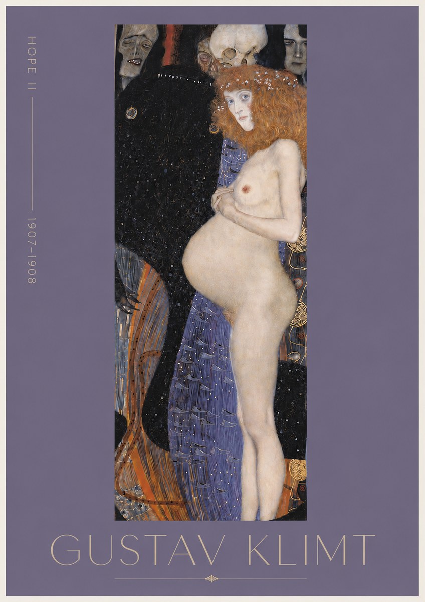 Klimt Hope Ii No5 - Plakát