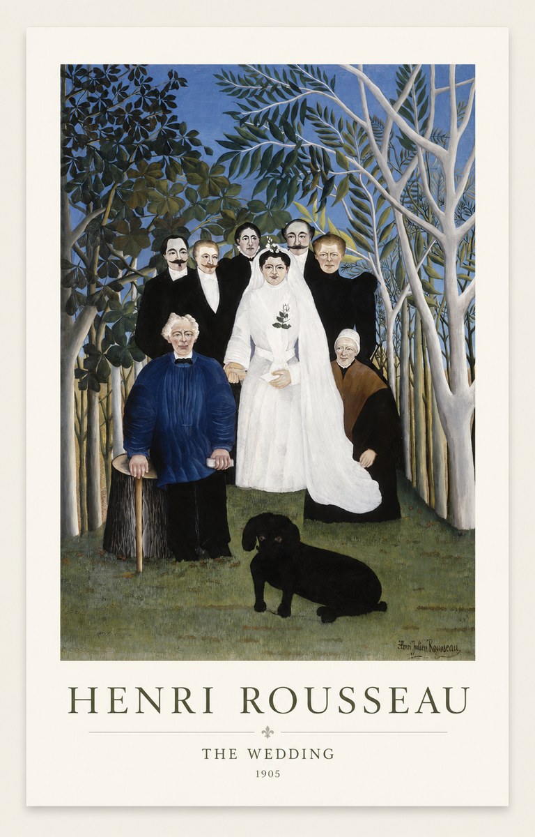 Rousseau The Wedding No1 - Plakát