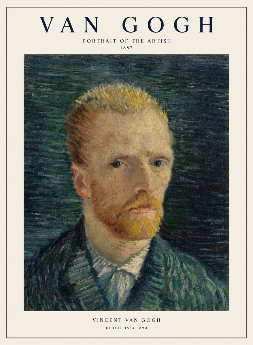Van Gogh Portrait of the Artist II No1 - Plakát