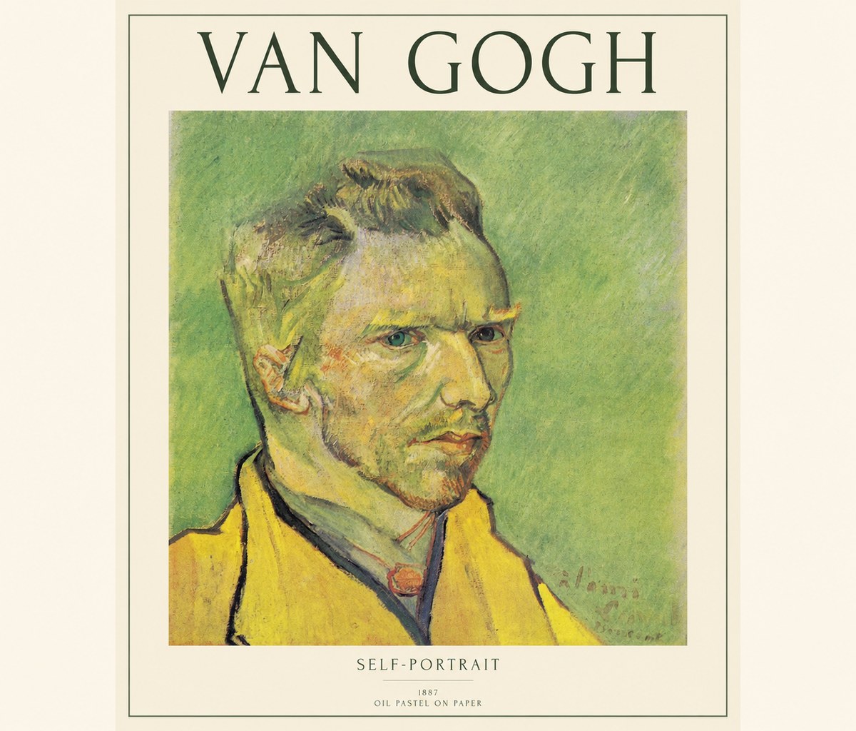 Van Gogh Self-portrait II No1 - Plakát