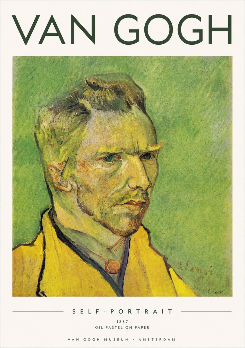 Van Gogh Self-portrait II No2 - Plakát
