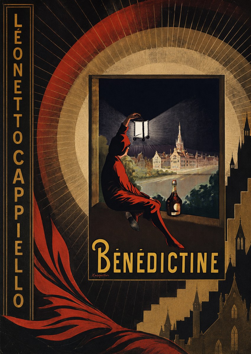 Leonetto Cappiello Bénédictine No6 - Plakát