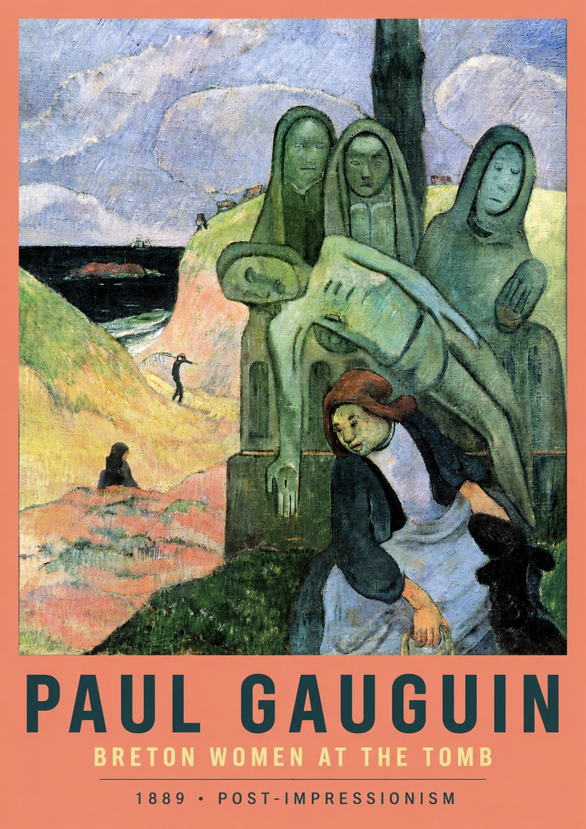 Paul Gauguin The Loss (Te Arii Voyeuse) No3 - Plakát