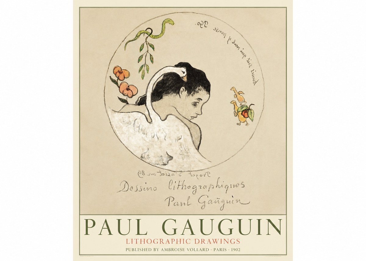 Paul Gauguin Dessins Lithographiques No2 - Plakát