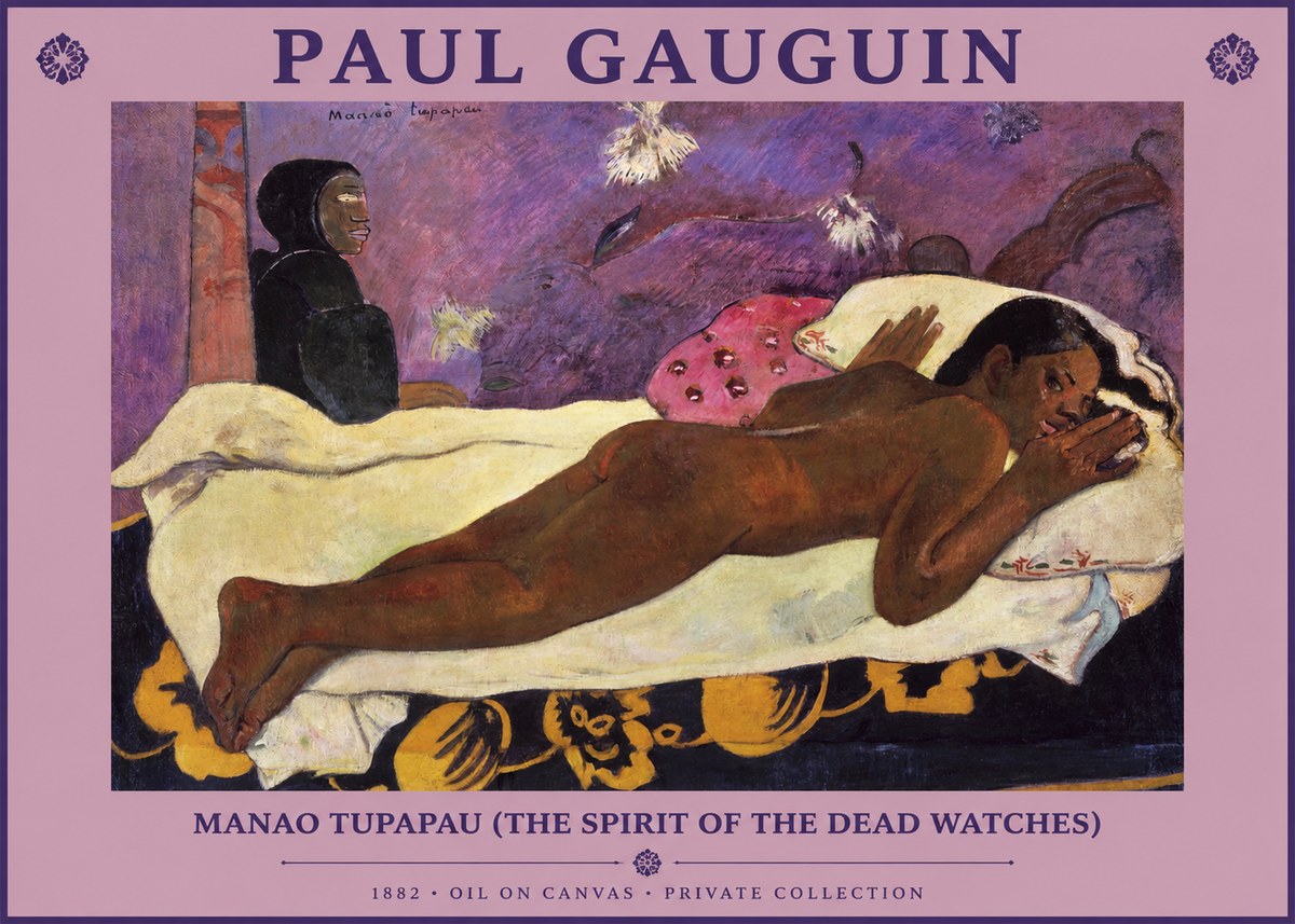 Paul Gauguin Manao Tupapau (the Spirit of the Dead Watches) No1 - Plakát