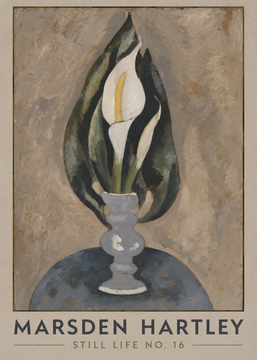 Marsden Hartley Still Life No. 16 No1 - Plakát