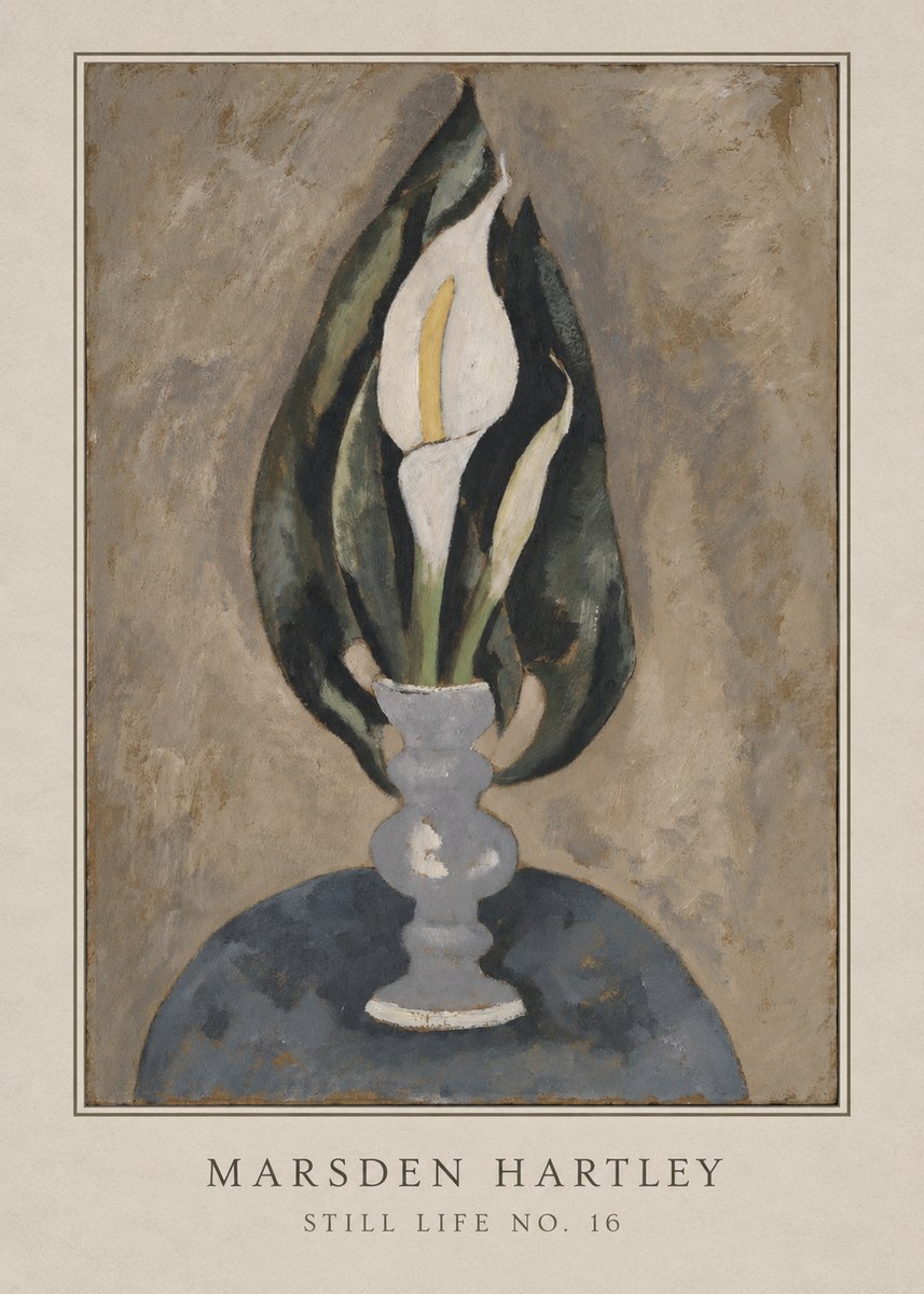 Marsden Hartley Still Life No. 16 No4 - Plakát