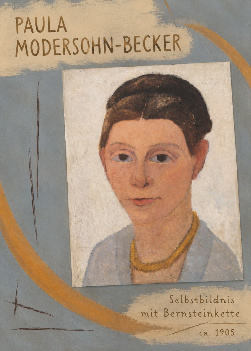 Paula Modersohn-Becker Selbstbildnis Mit Bernsteinkette No2 - Plakát