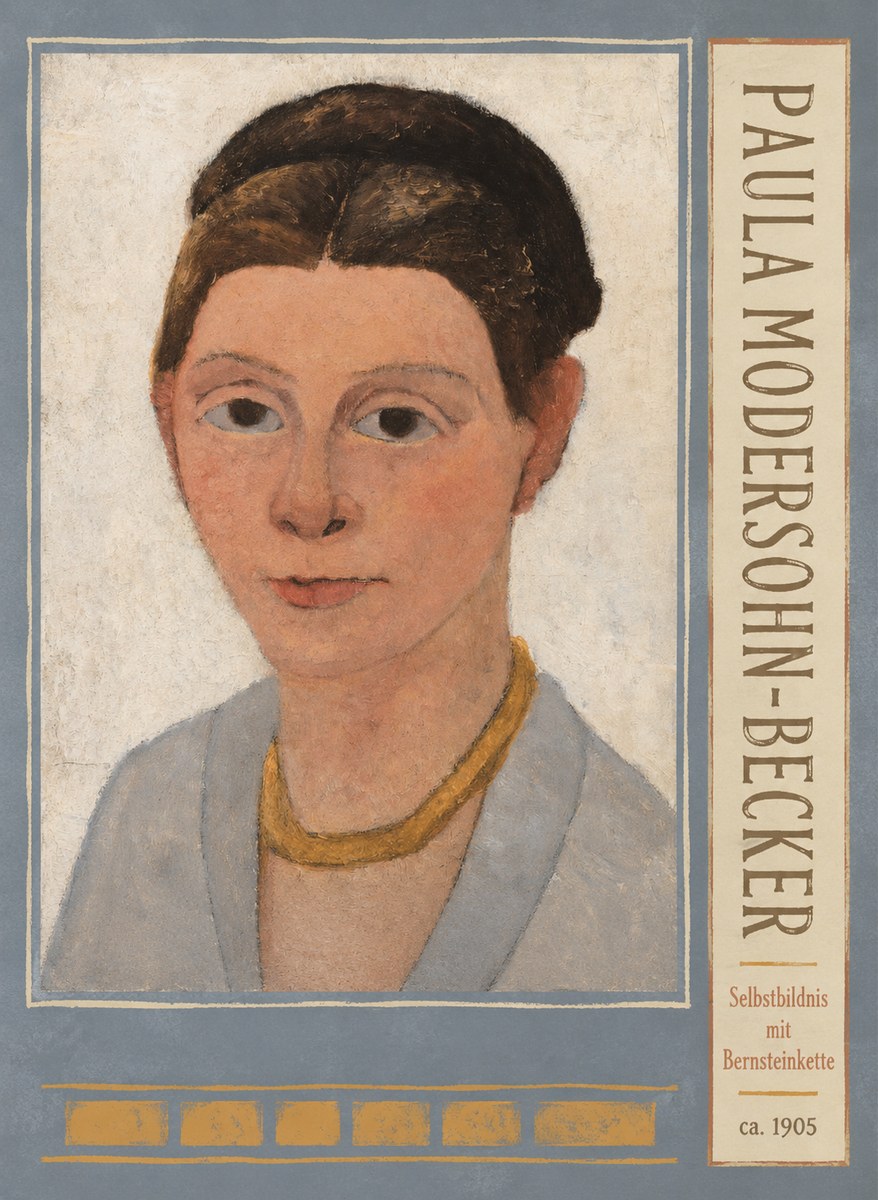 Paula Modersohn-Becker Selbstbildnis Mit Bernsteinkette No5 - Plakát
