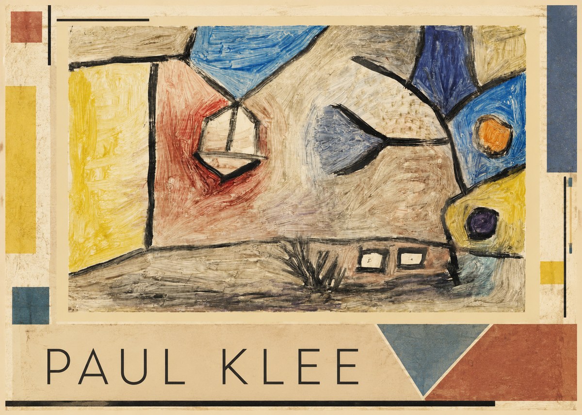Paul Klee Der Niesen No1 - Plakát
