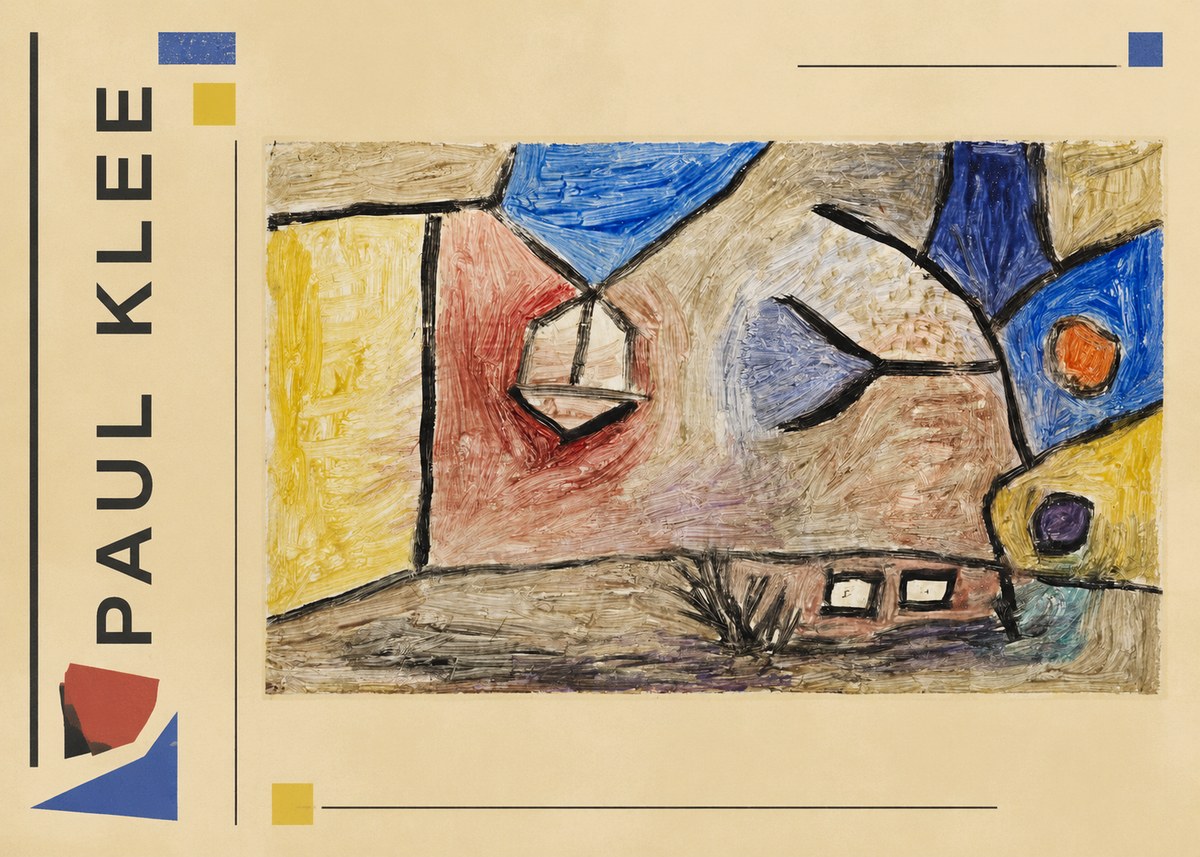Paul Klee Der Niesen No2 - Plakát