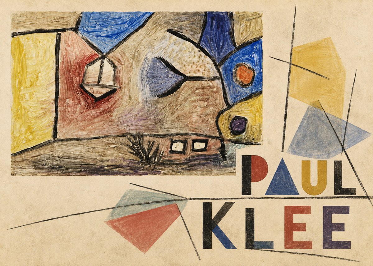 Paul Klee Der Niesen No6 - Plakát