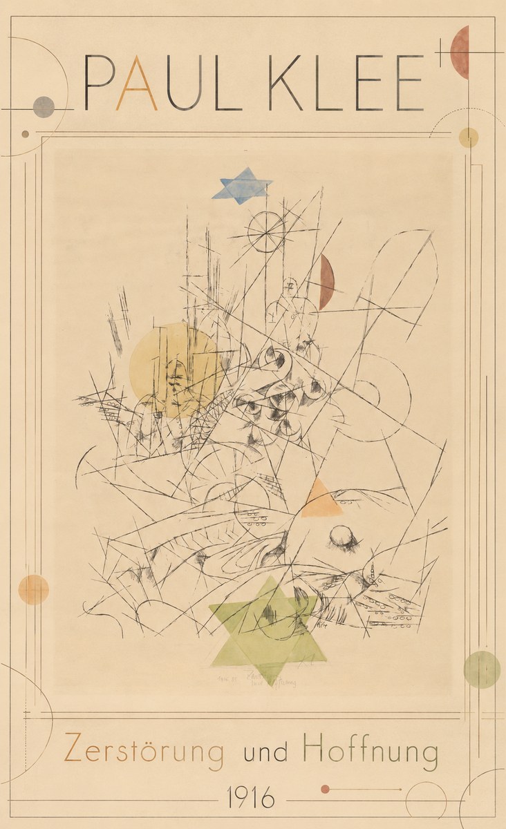 Paul Klee Zerstörung Und Hoffnung I No1 - Plakát