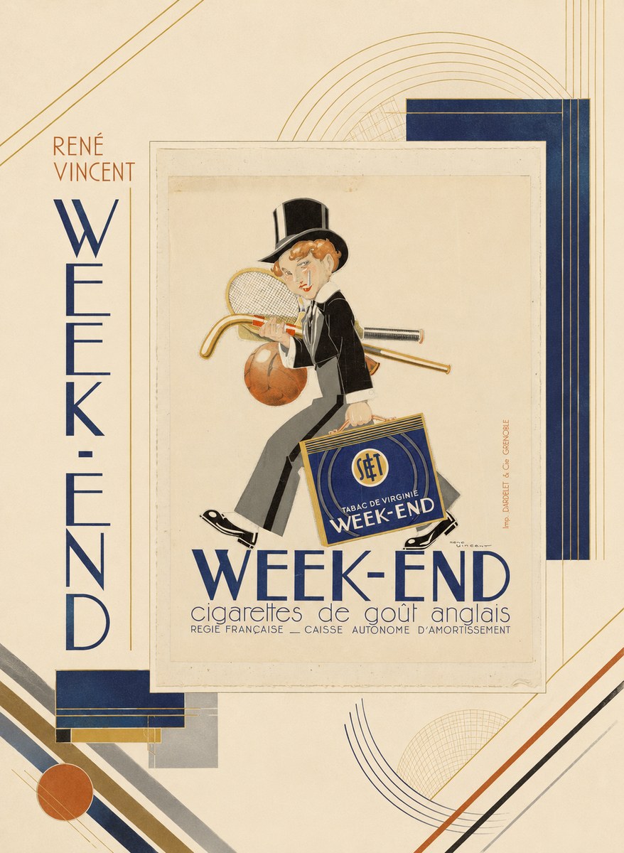René Vincent Week-end No3 - Plakát