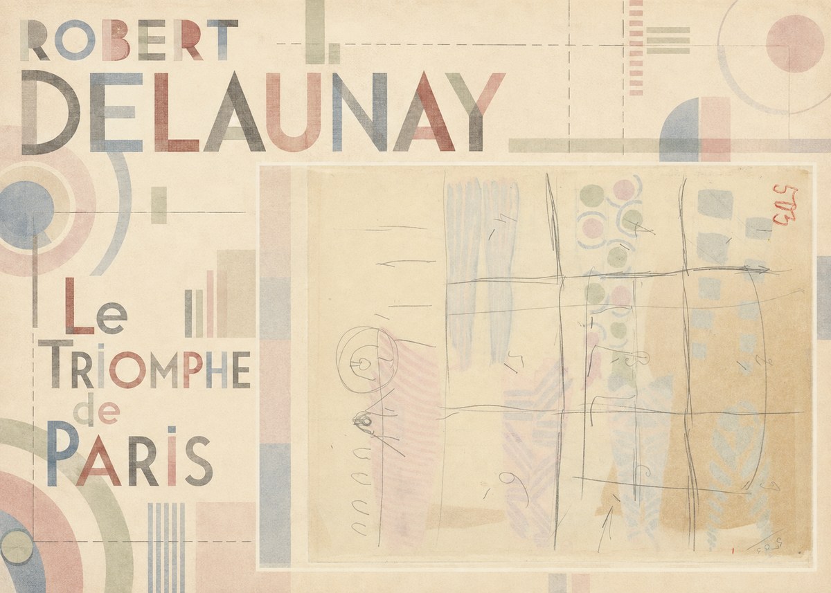 Robert Delaunay Le Triomphe De Paris I No5 - Plakát