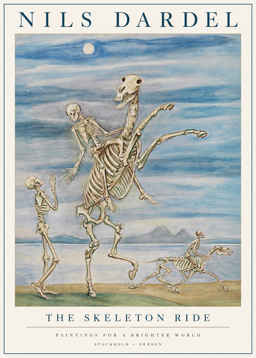 Nils Dardel The Dancer No2 - Plakát