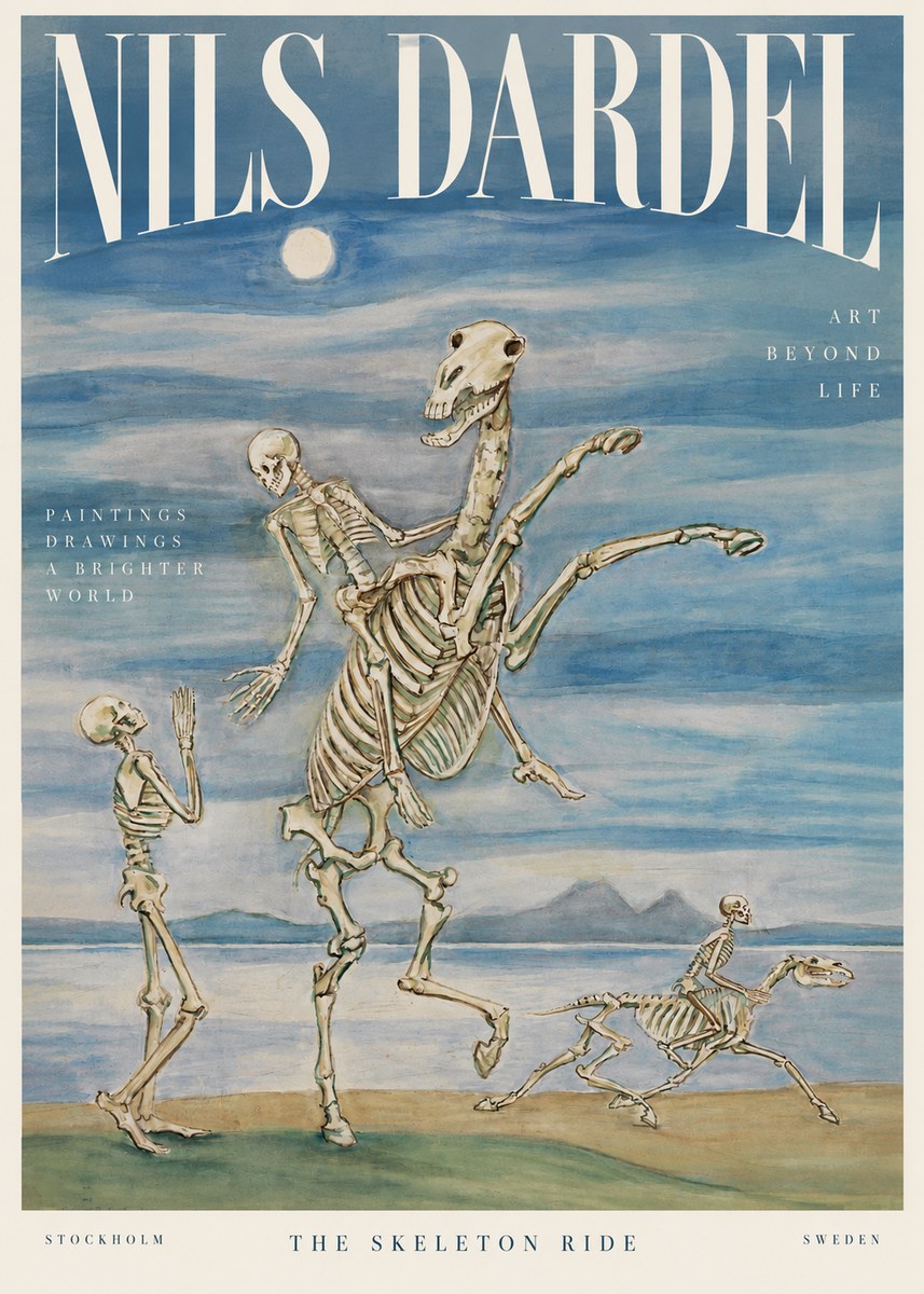 Nils Dardel The Dancer No3 - Plakát