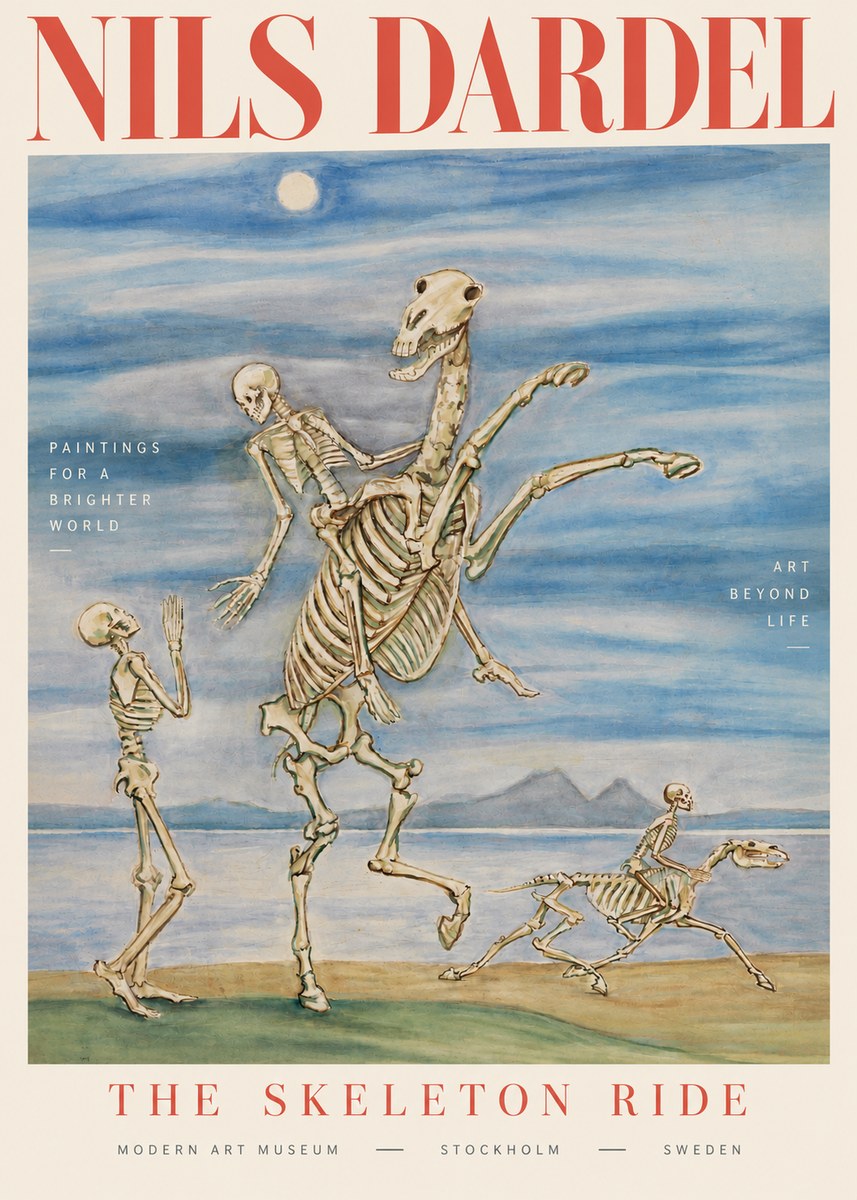 Nils Dardel The Dancer No4 - Plakát