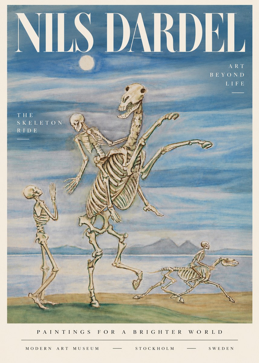 Nils Dardel The Dancer No5 - Plakát