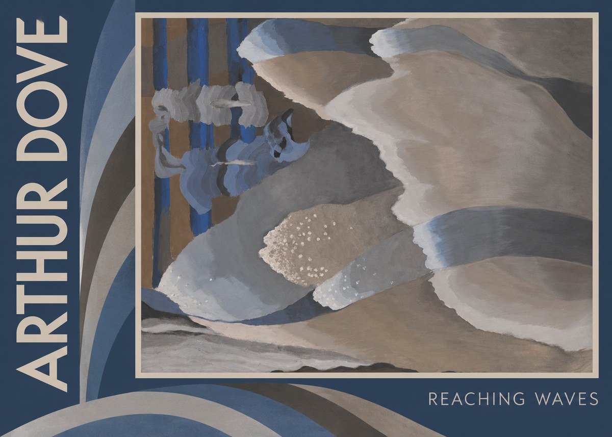 Arthur Dove Reaching Waves No2 - Plakát