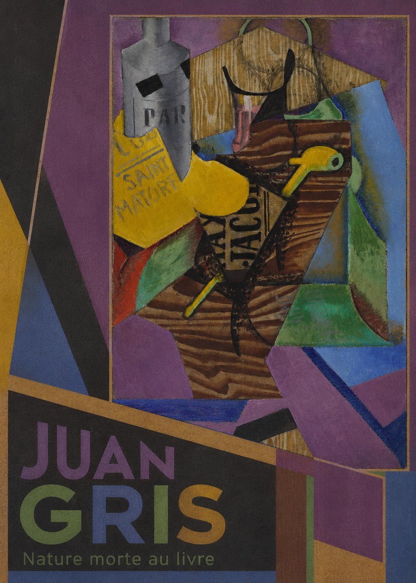 Juan Gris Nature Morte Au Livre No2 - Plakát