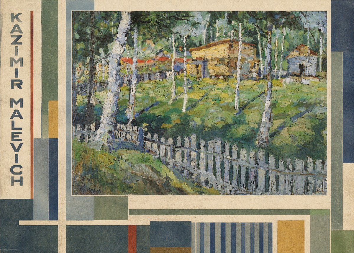 Kazimir Malevich Birch Grove No2 - Plakát
