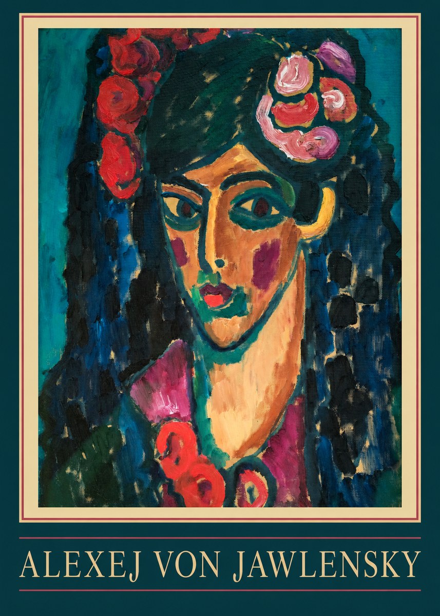 Alexej von Jawlensky Alexej Von Jawlensky I No3 - Plakát