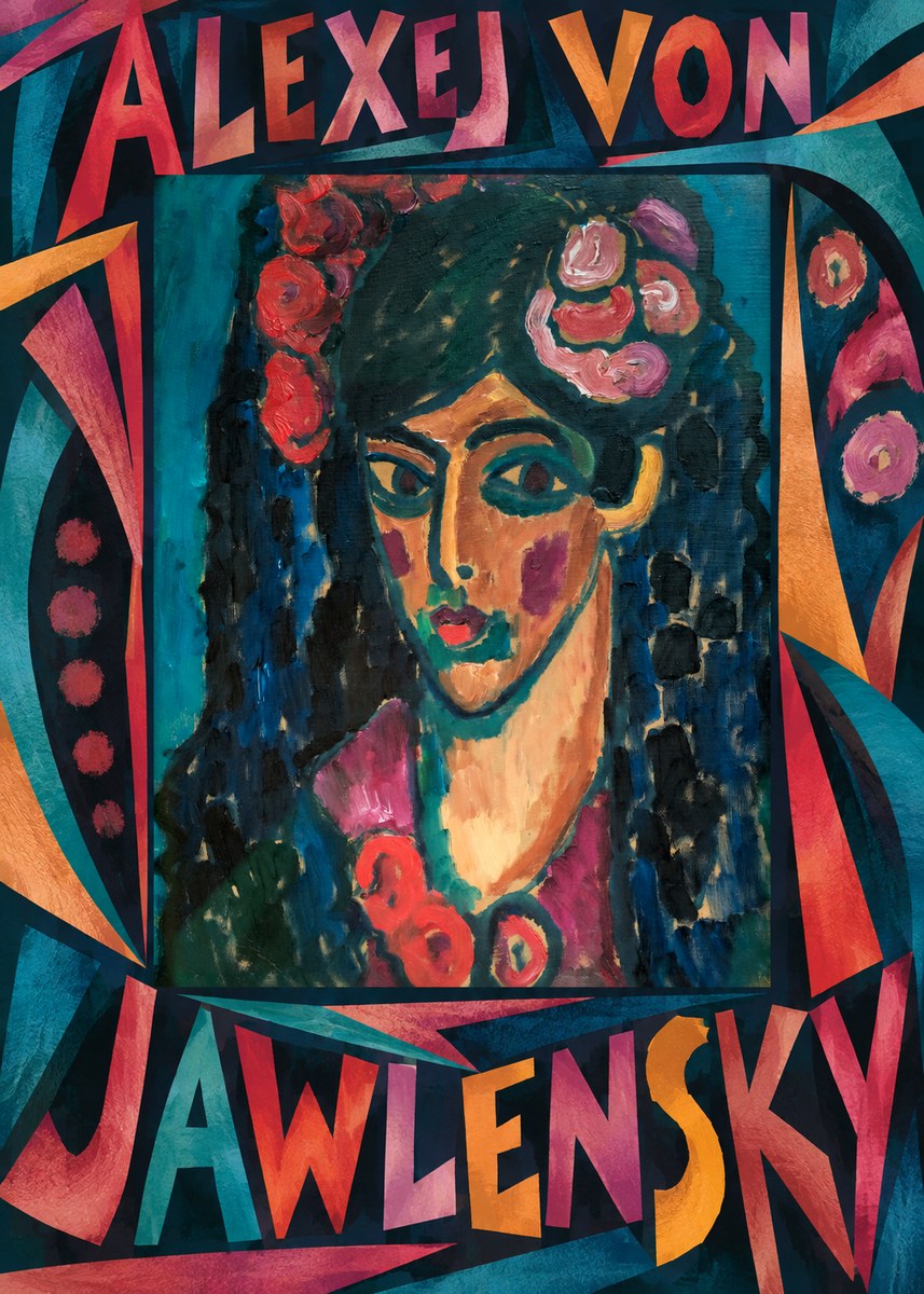 Alexej von Jawlensky Alexej Von Jawlensky I No4 - Plakát