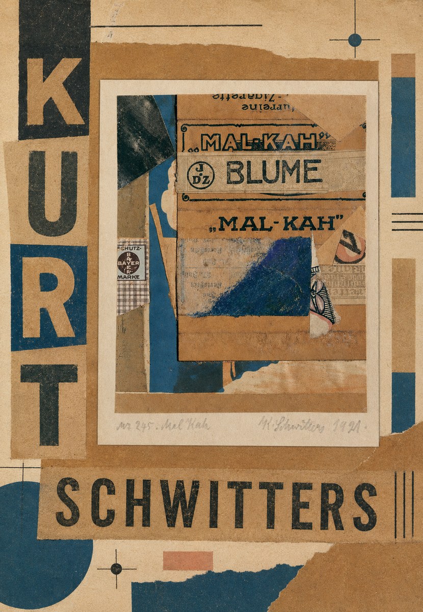 Kurt Schwitters Mal Kah No5 - Plakát