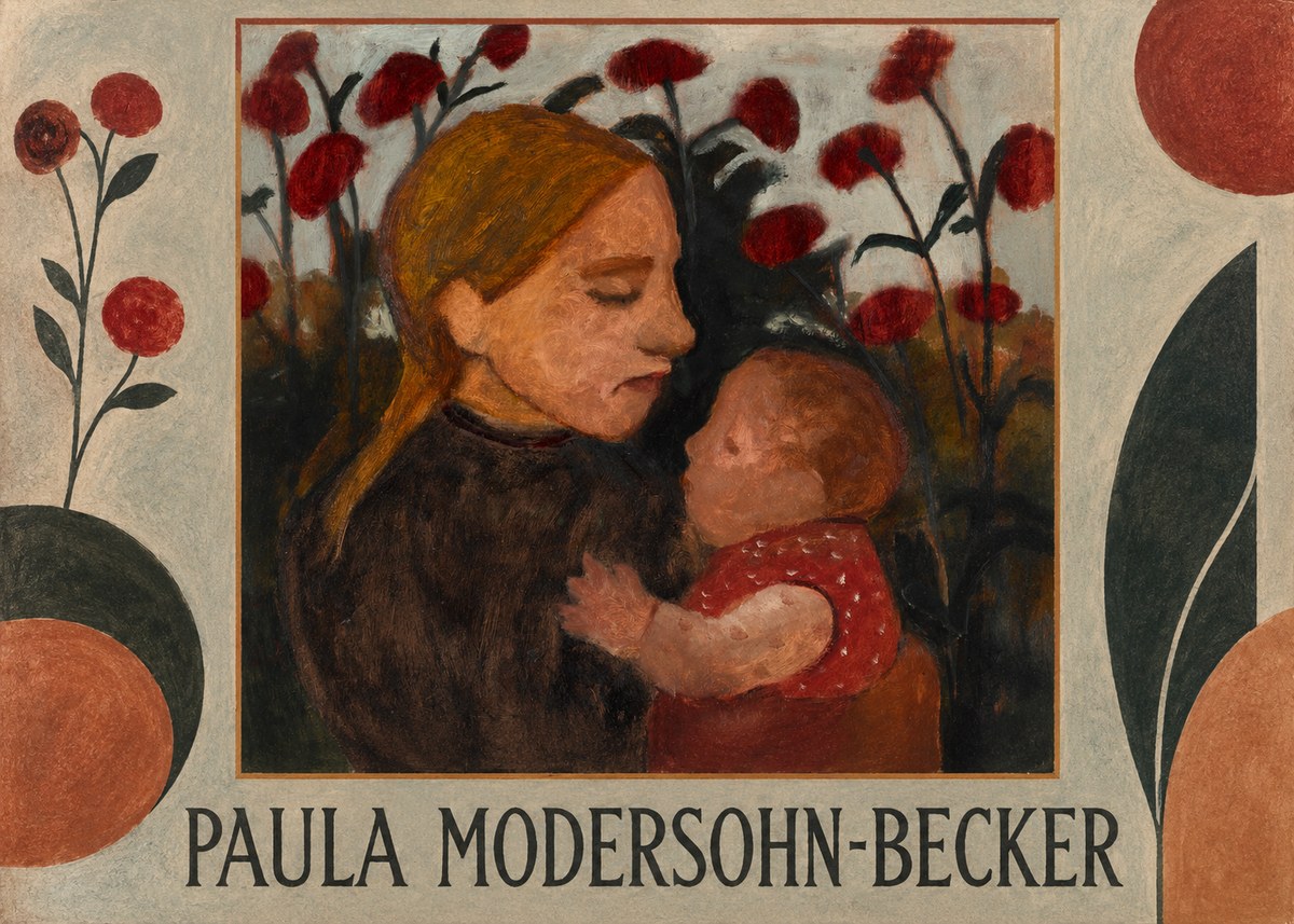 Paula Modersohn-Becker Mother and Child No1 - Plakát