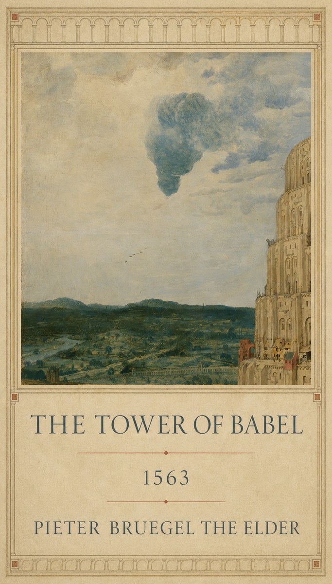 Pieter Bruegel The Tower of Babel VIII No1 - Plakát