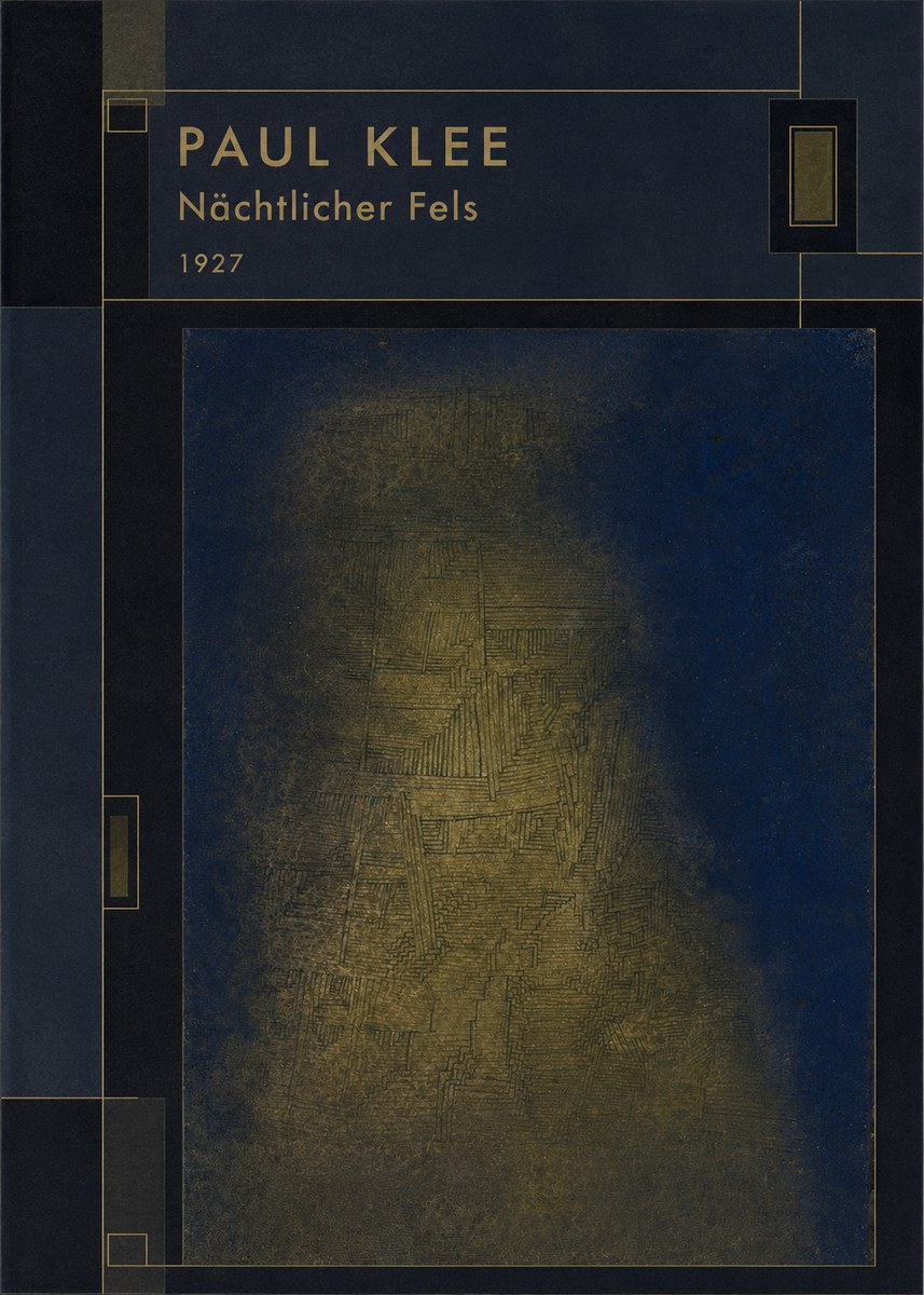 Paul Klee Nächtlicher Fels No5 - Plakát