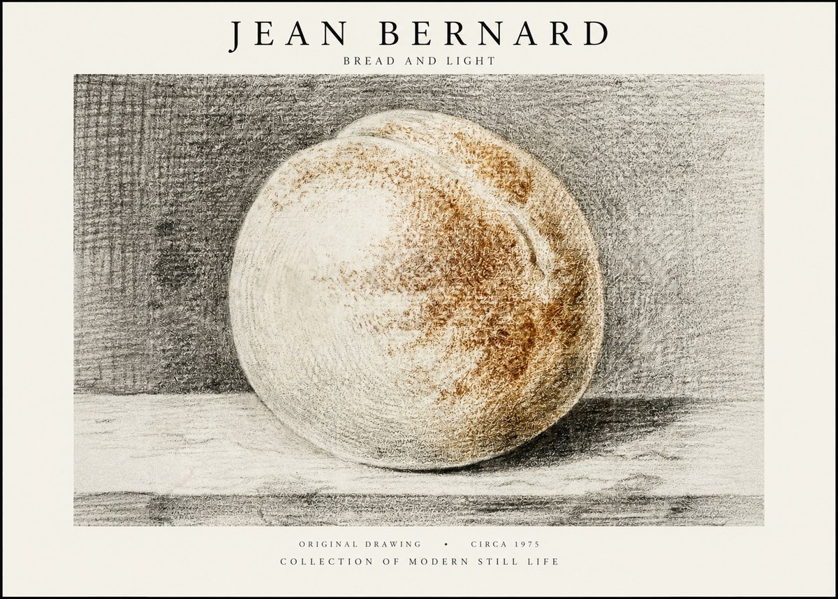 Jean Bernard Bread and Light No1 - Plakát