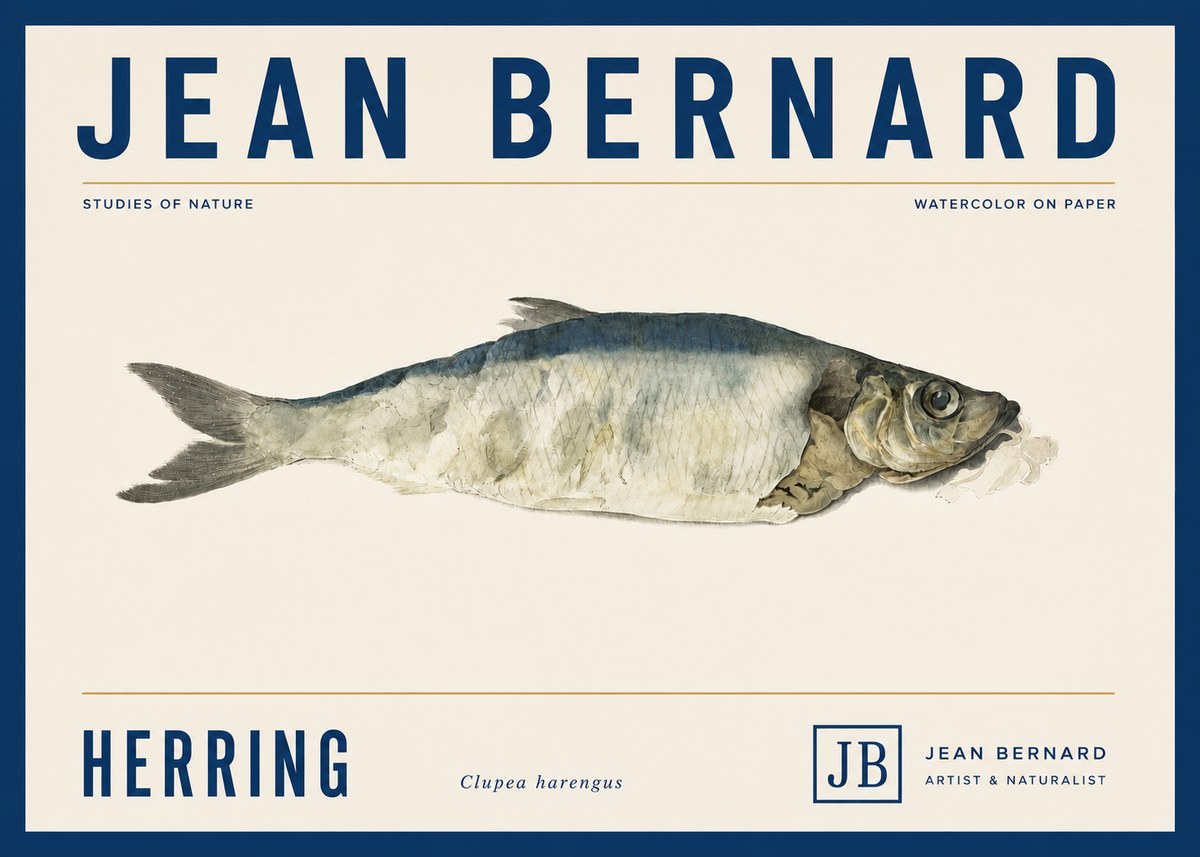 Jean Bernard Herring No5 - Plakát