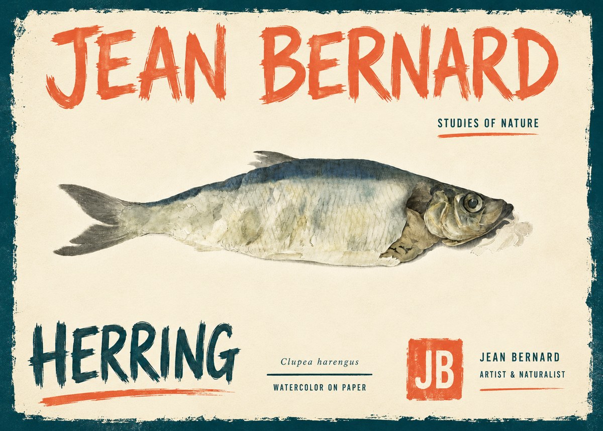 Jean Bernard Herring No6 - Plakát