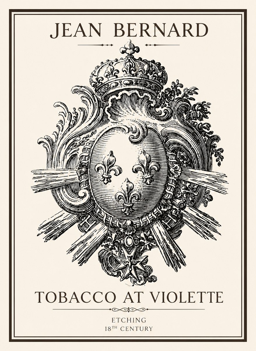 Jean Bernard Tobacco at Violette No1 - Plakát