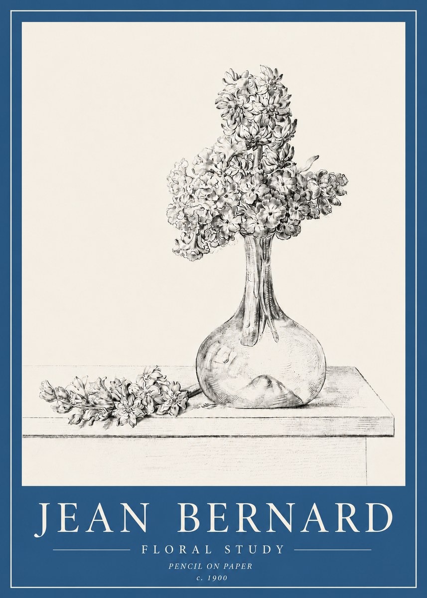 Jean Bernard Spring Blossoms No6 - Plakát