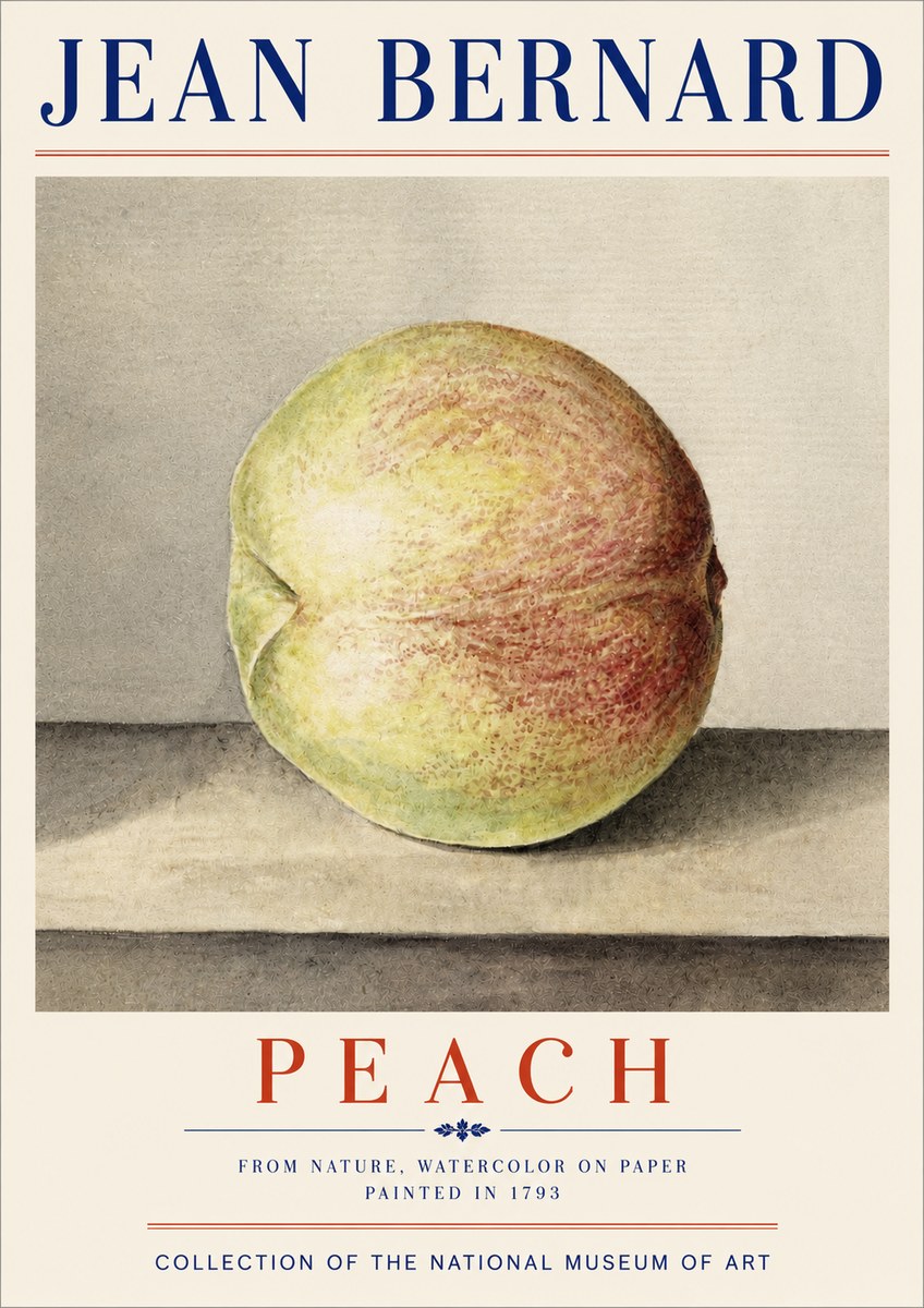 Jean Bernard Peach No4 - Plakát
