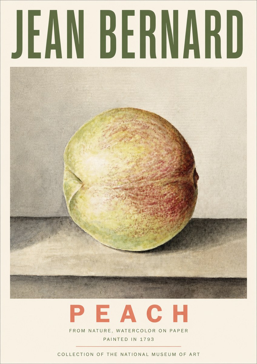 Jean Bernard Peach No5 - Plakát
