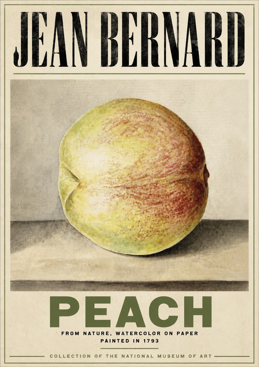 Jean Bernard Peach No6 - Plakát