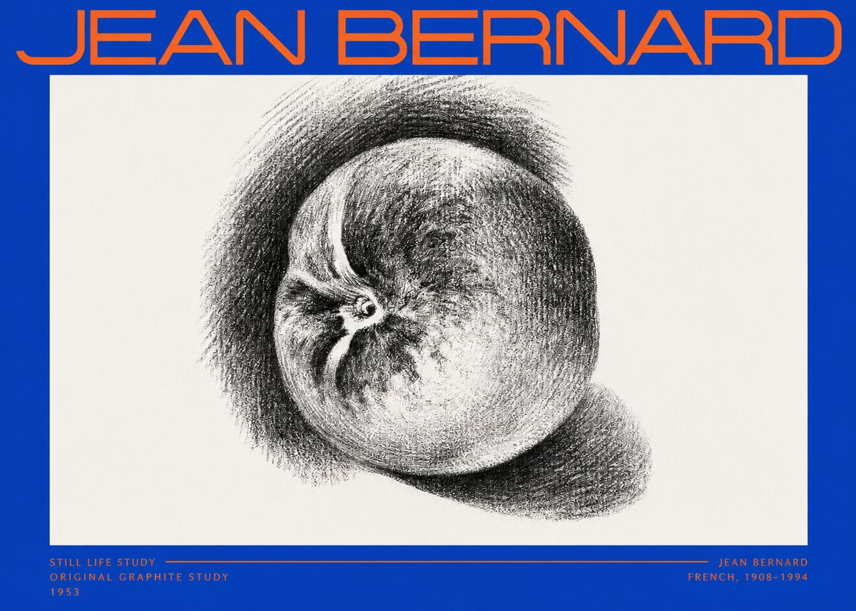 Jean Bernard Still Life Study No2 - Plakát