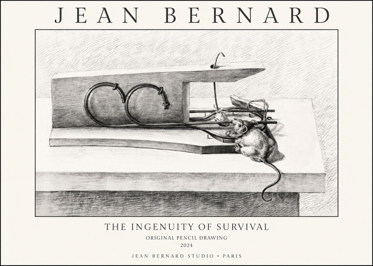 Jean Bernard The Ingenuity of Survival No1 - Plakát